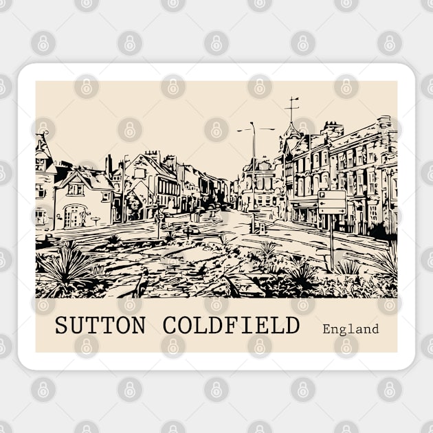 Sutton Coldfield England Magnet by Lakeric